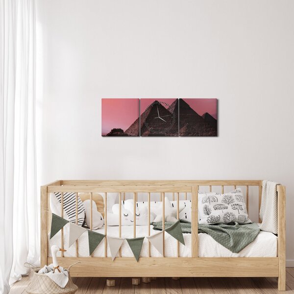 Slika - Piramide u Gizi, Egipat (sa satom) (90x30 cm)