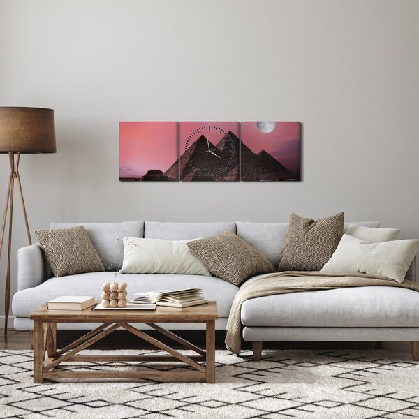 Slika - Piramide u Gizi, Egipat (sa satom) (90x30 cm)