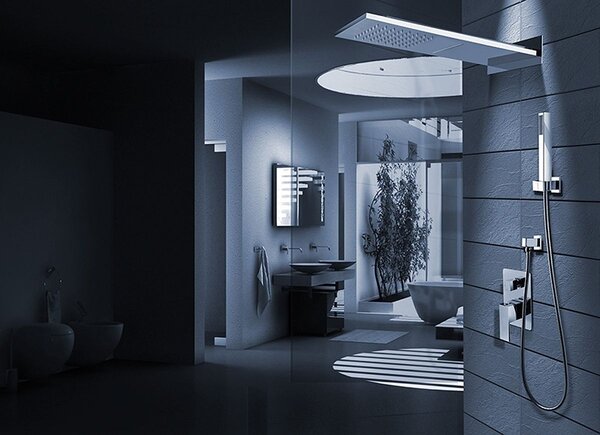 Krom RAINFORCE SLIM ugradbeni set za tuširanje