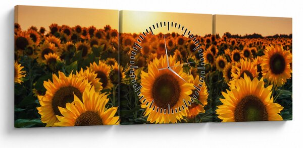 Slika - Suncokret (sa satom) (90x30 cm)