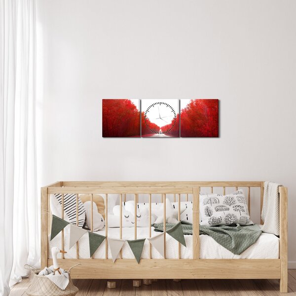 Slika - Put do ljubavi (sa satom) (90x30 cm)