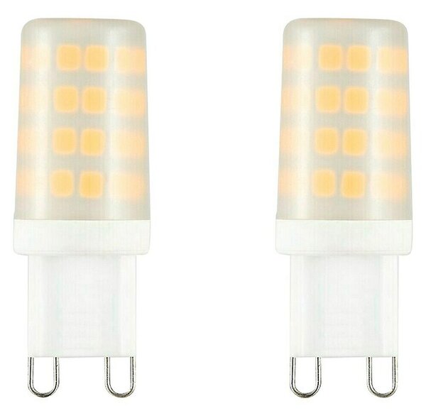 Voltolux Set LED žarulja (G9, Bez prigušivanja, Topla bijela, 370 lm, 3,5 W, 2 Kom.)