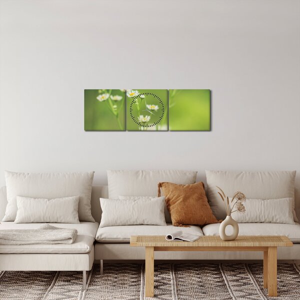 Slika Tratinčice (sa satom) (90x30 cm)