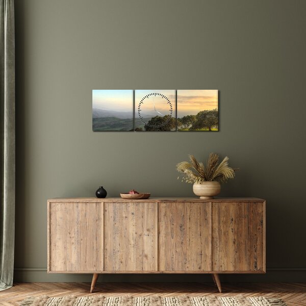 Slika - Pogled s brda (sa satom) (90x30 cm)