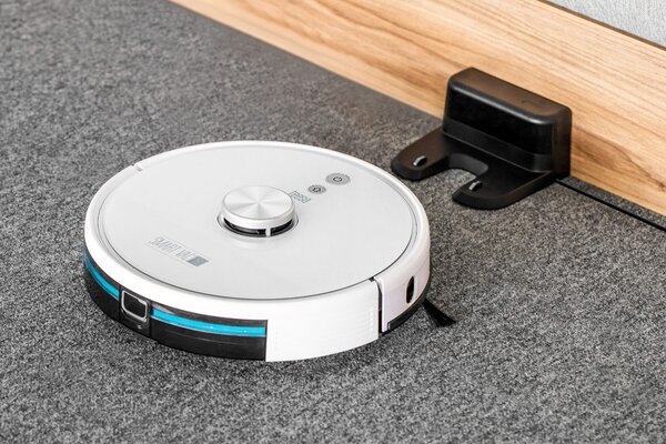 2 u 1 baterija. hepa mokro suhi robotski usisavač smart vac pro tuya lds tof