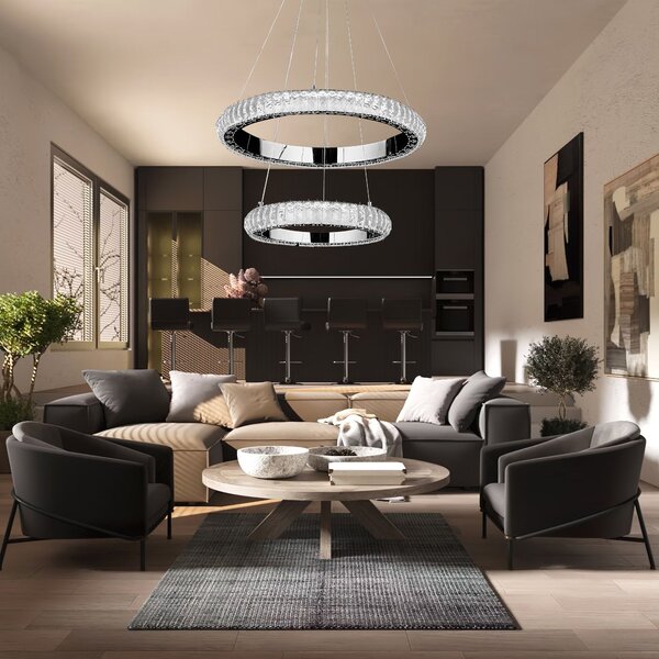 LED svijetiljka G044-2CP CHROME