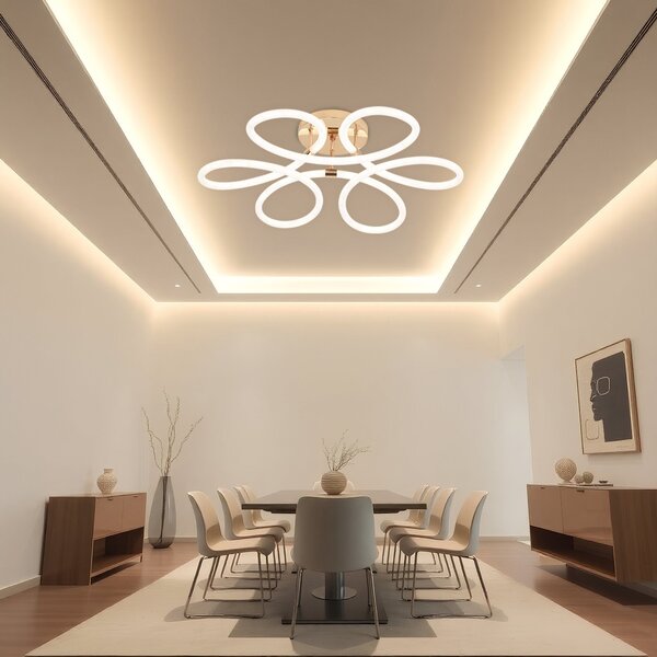 Moderna LED stropna svjetiljka G023-C Gold