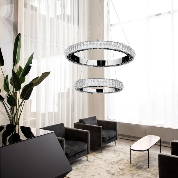 LED svijetiljka G044-2CP CHROME