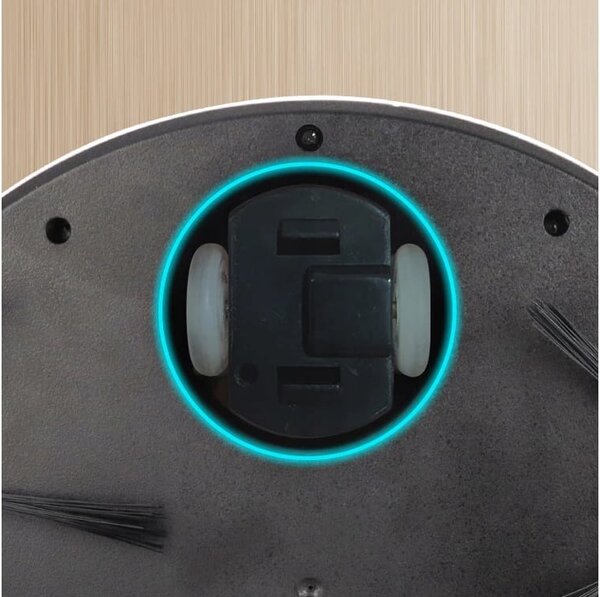 ACA. Robotsko usisavač 2 Metlice USB Black Swithin Robot