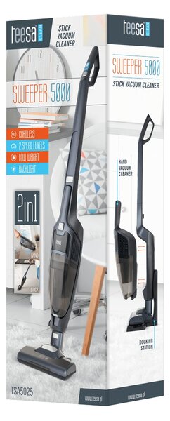 2V1 150W AK. bežični uspravni usisavač LED Sweeper 5000