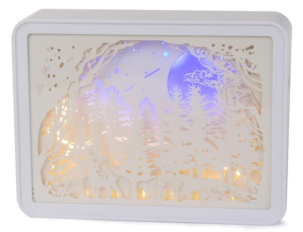 USB LED 3D ukrasna svjetiljka 20cm