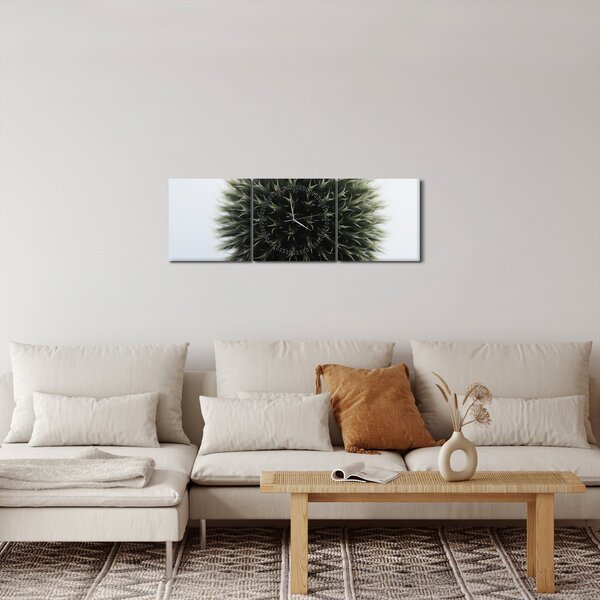 Slika cvjetne kugle (sa satom) (90x30 cm)