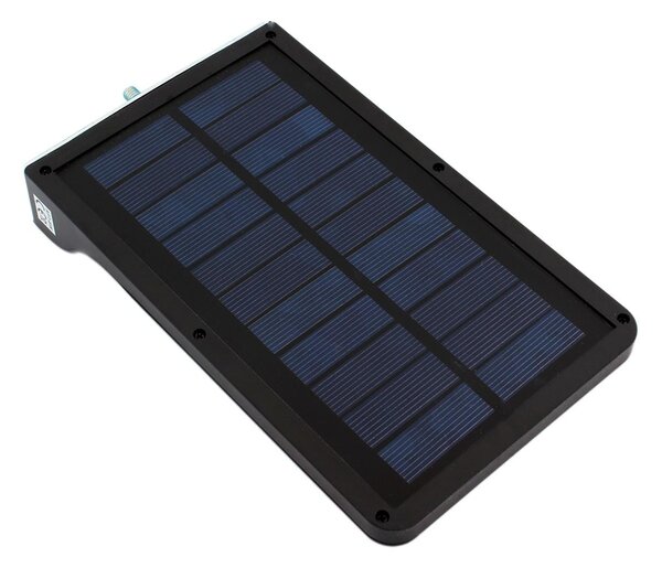 Solar Street 36 LED cestovna svjetiljka s PIR sezonom kretanje 6500k crna