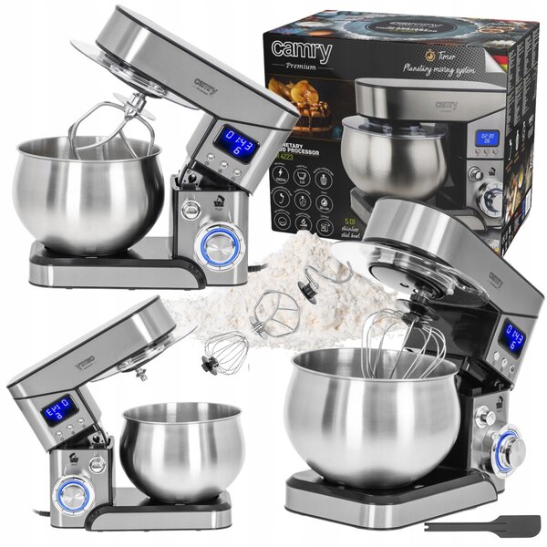 1300W Multi -Napon Inox planetarni kuhinjski robot LCD 5L