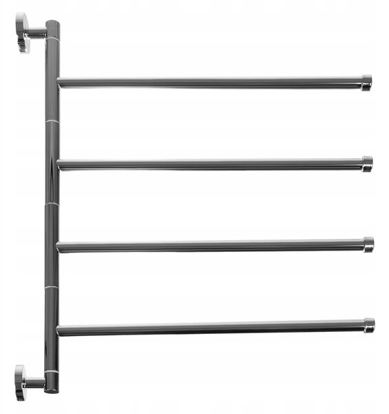 Zidni vrtlog držača za ručnike za kupaonice kromiranje