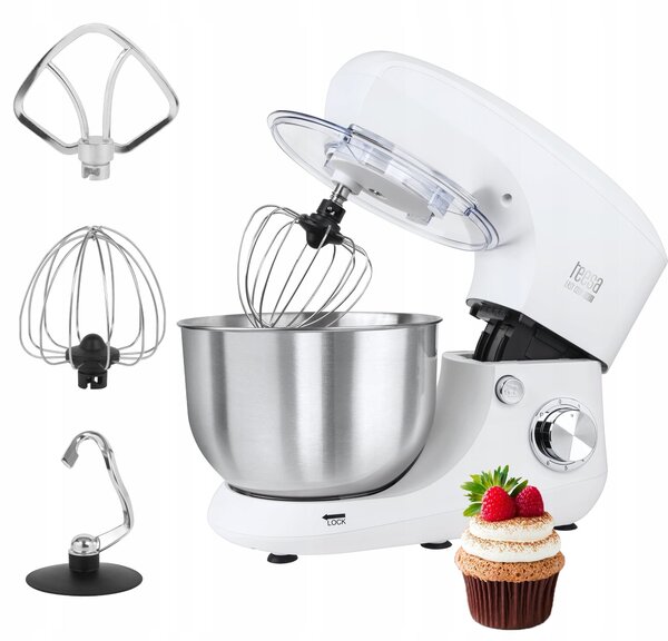1400W Multi -Napon Kitchen Robot 5,5L bijeli Easy Cook