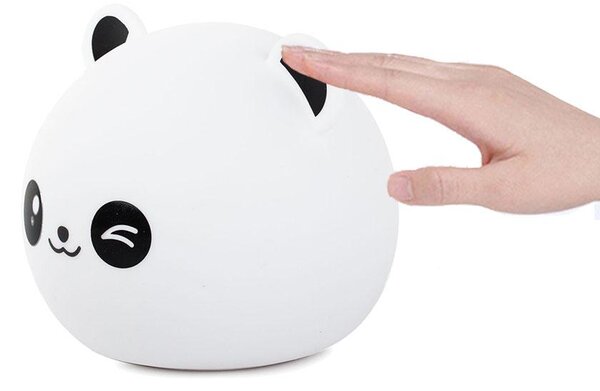 LED RGB bežična mekana dječja lagana lagana dodir 1200mAh USB Panda