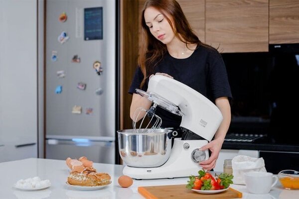 1400W Multi -Napon Kitchen Robot 5,5L bijeli Easy Cook