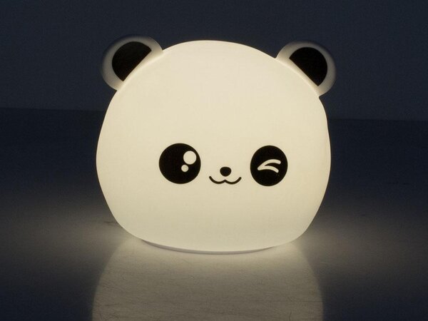 LED RGB bežična mekana dječja lagana lagana dodir 1200mAh USB Panda