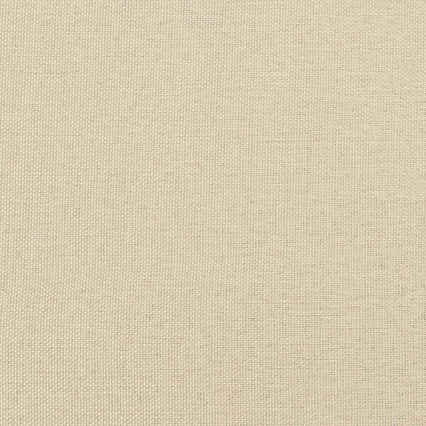 Krevet s opruga kutije s LED trakama Krema 180 x 200 cm tkanina - Krem / 180 x 200 cm