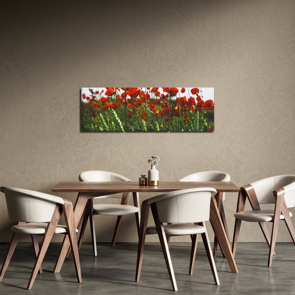 Slika maka na vjetru (sa satom) (90x30 cm)