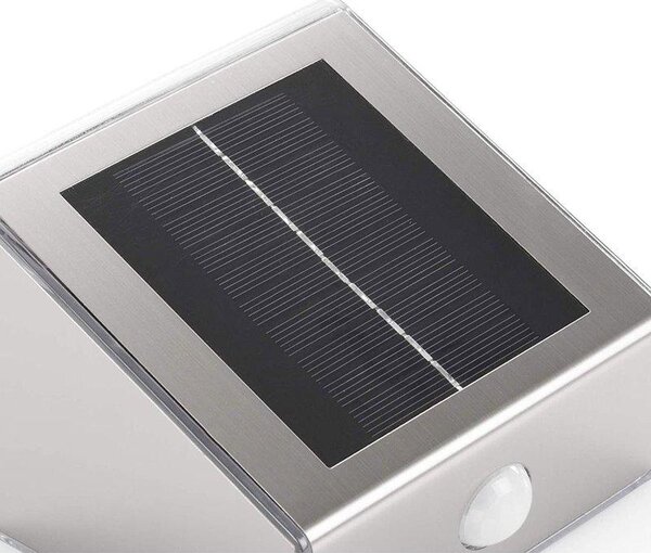 LED solarna svjetiljka zid + senzor