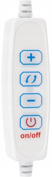 USB 24 LED pokretna stolna svjetiljka 3 načina laganog dima. bijela