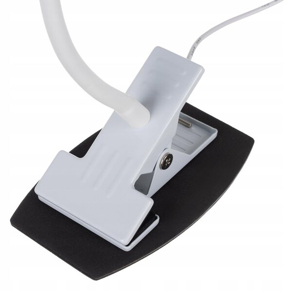USB 24 LED pokretna stolna svjetiljka 3 načina laganog dima. bijela
