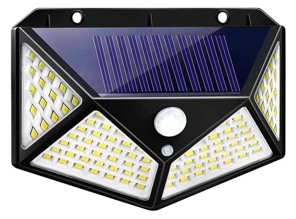 100 led smd solarna zidna svjetiljka sa senzorom pokreta