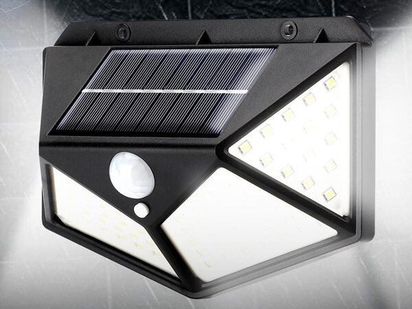 100 led smd solarna zidna svjetiljka sa senzorom pokreta