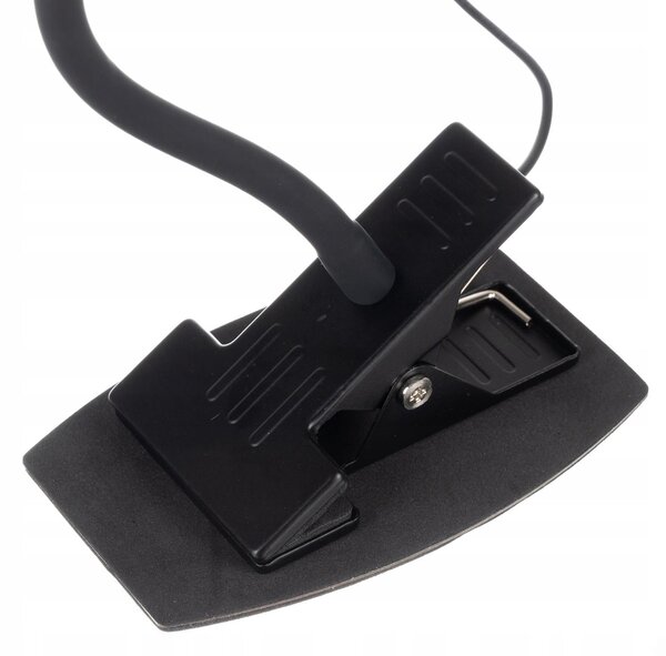 USB 24 LED pokretna stolna svjetiljka 3 načina laganog dima. crni