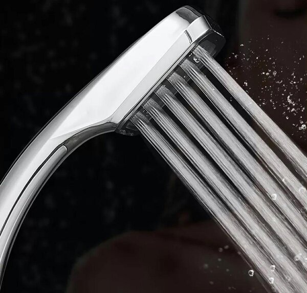 Ručka za tuširanje Eco Chrome crna