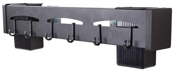 Snažan aluminijski zidni držač za noževe i organizatora 40 cm