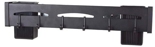 Snažan aluminijski zidni držač za noževe i organizatora 40 cm