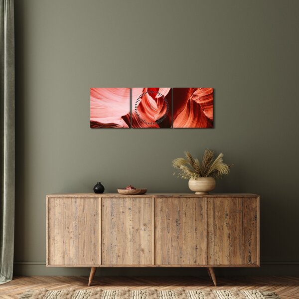 Slika crvenih stijena (sa satom) (90x30 cm)