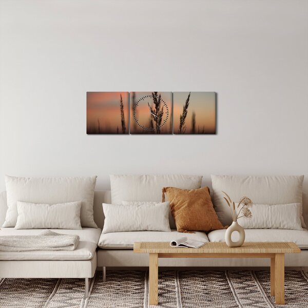 Slika - Silueta biljke (sa satom) (90x30 cm)