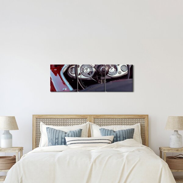 Slika - Detalj automobila (sa satom) (90x30 cm)