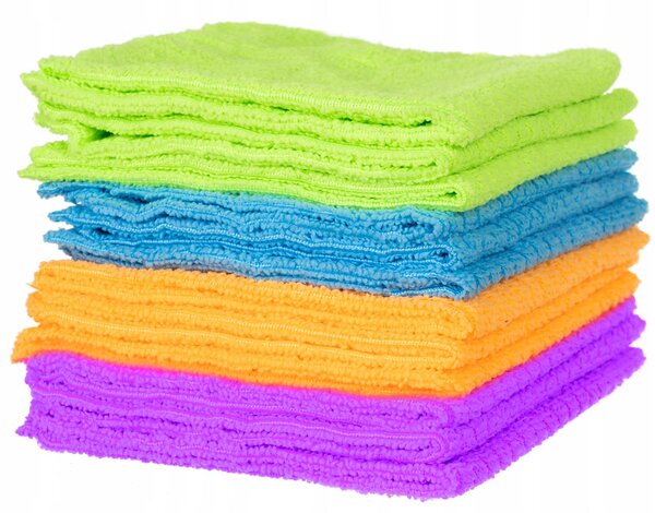 Postavite 12 krpa iz mikrofibera 30x30cm