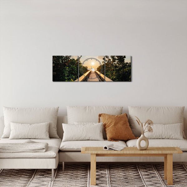 Slika - put do sunca (sa satom) (90x30 cm)