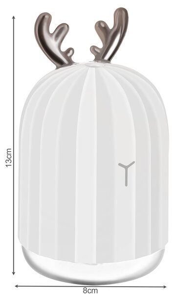 Aromaterapija LED RGB svjetiljka i difuzor ovlaživača 220ml USB