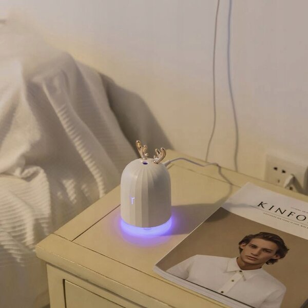 Aromaterapija LED RGB svjetiljka i difuzor ovlaživača 220ml USB
