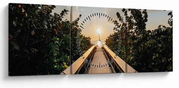 Slika - put do sunca (sa satom) (90x30 cm)