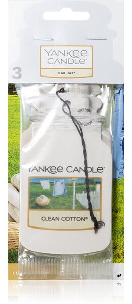 Yankee Candle Clean Cotton viseća mirisna oznaka 3 kom