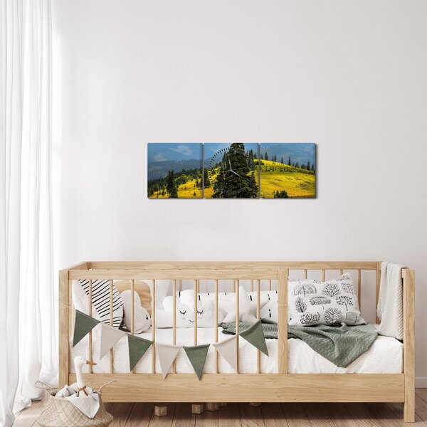 Slika - Planinska livada (sa satom) (90x30 cm)