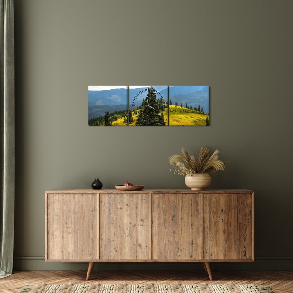 Slika - Planinska livada (sa satom) (90x30 cm)
