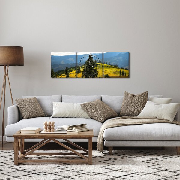 Slika - Planinska livada (sa satom) (90x30 cm)