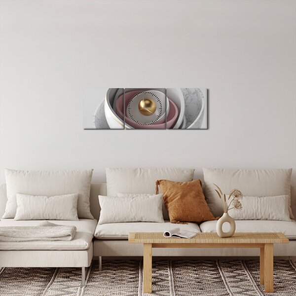 Slika - Zlatni biser (sa satom) (90x30 cm)