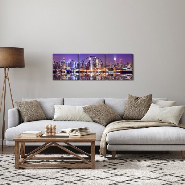 Slika Manhattana (sa satom) (90x30 cm)