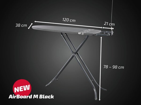 Daska za glačanje 120x38 cm Air Board M – LEIFHEIT