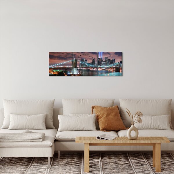Slika - New York, Manhattan (sa satom) (90x30 cm)